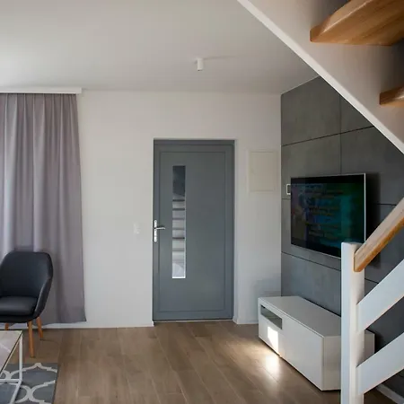 Ferienhaus Northon Z Widokiem Na Morze Trzęsacz